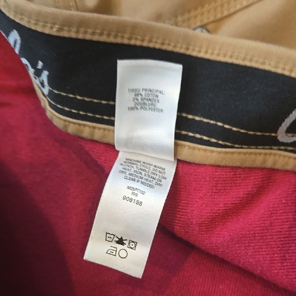 Men's Tan Pants - Picture 5 of 5